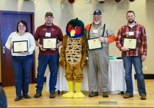 Chapter President, Josh Jackl, received the 2016 Dedication Award.